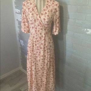 Anthropologie Floral Print Dress